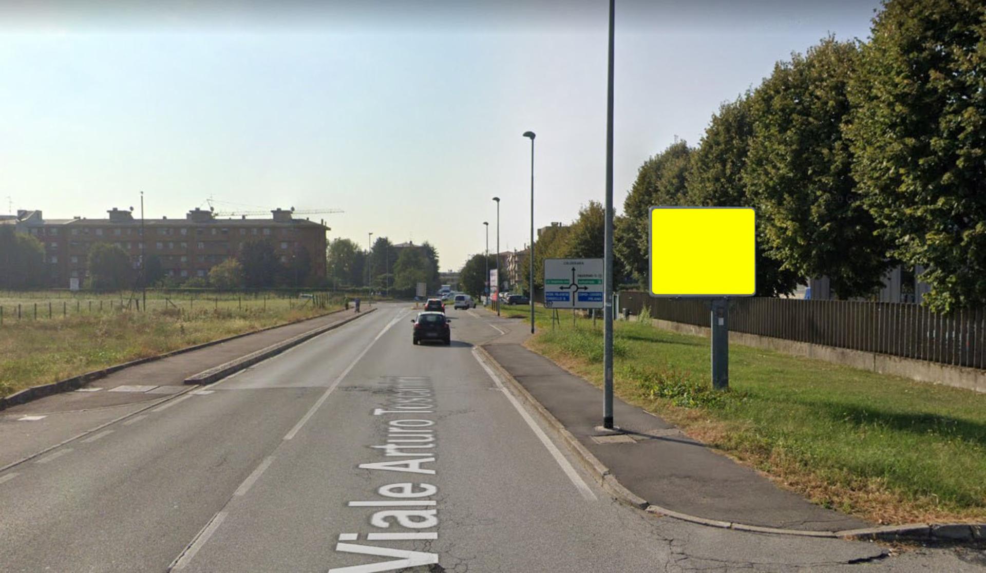 Impianto cartellonistica a Paderno Dugnano