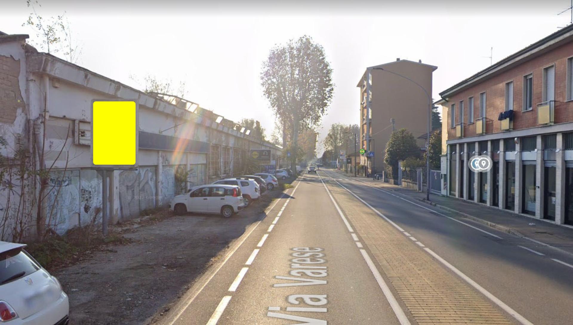 Impianto CARTELLONISTICA a Saronno, in zona Aldi