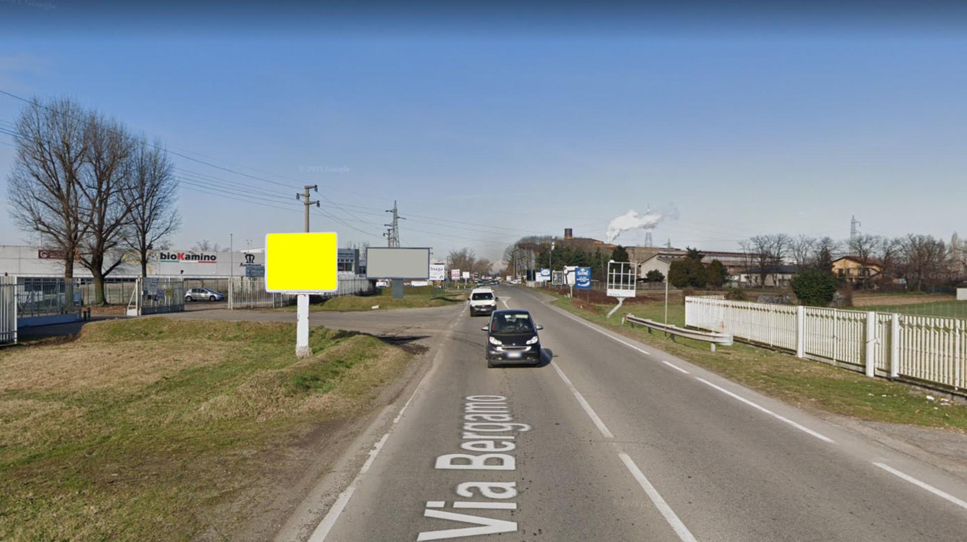 Impianto CARTELLONISTICA a Caronno Pertusella, in zona Cappella del Lazzaretto