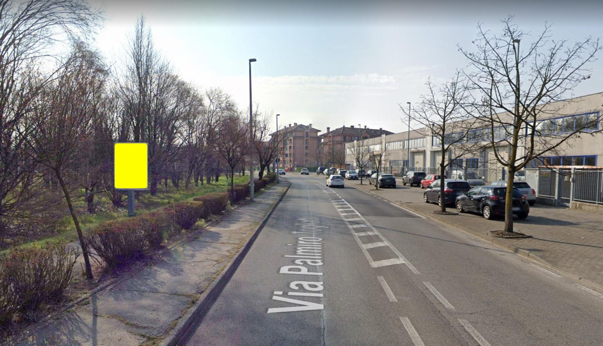 Impianto CARTELLONISTICA a Paderno Dugnano, in zona Eni Shop