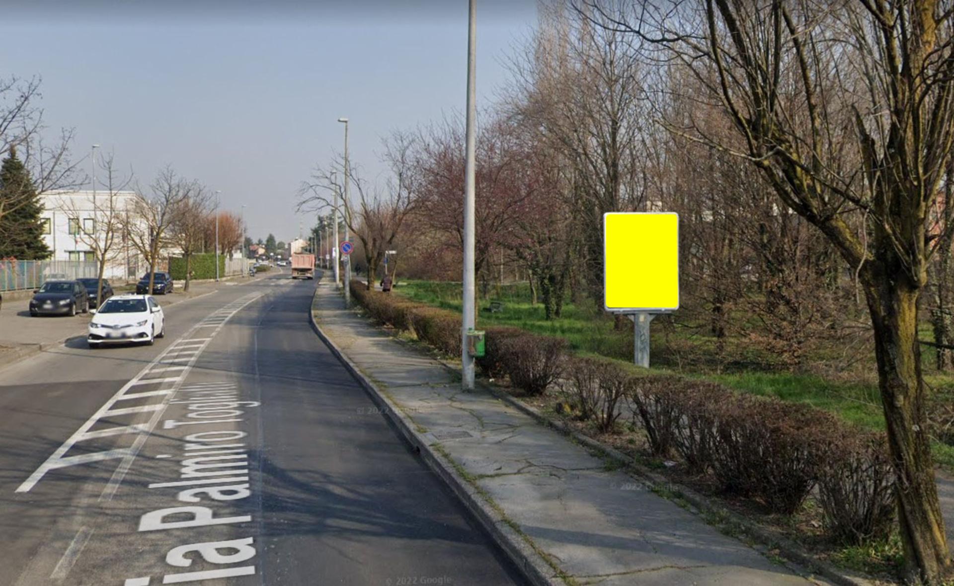 Impianto CARTELLONISTICA a Paderno Dugnano, in zona Eni Shop