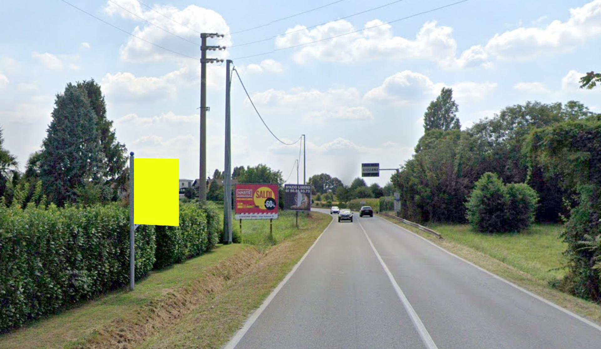 Impianto CARTELLONISTICA a Giussano, in zona Il Paguro