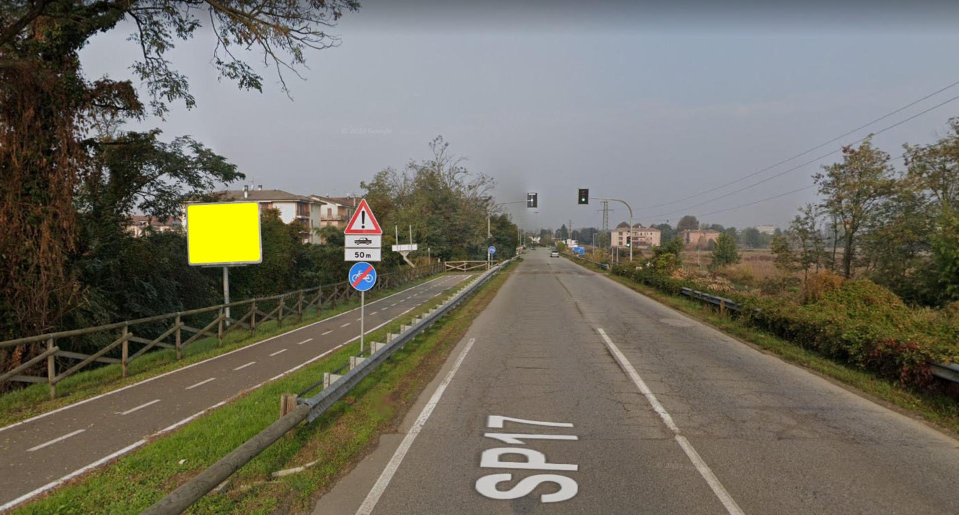 Impianto CARTELLONISTICA a Cerro al Lambro, in zona Caffè Riozzo