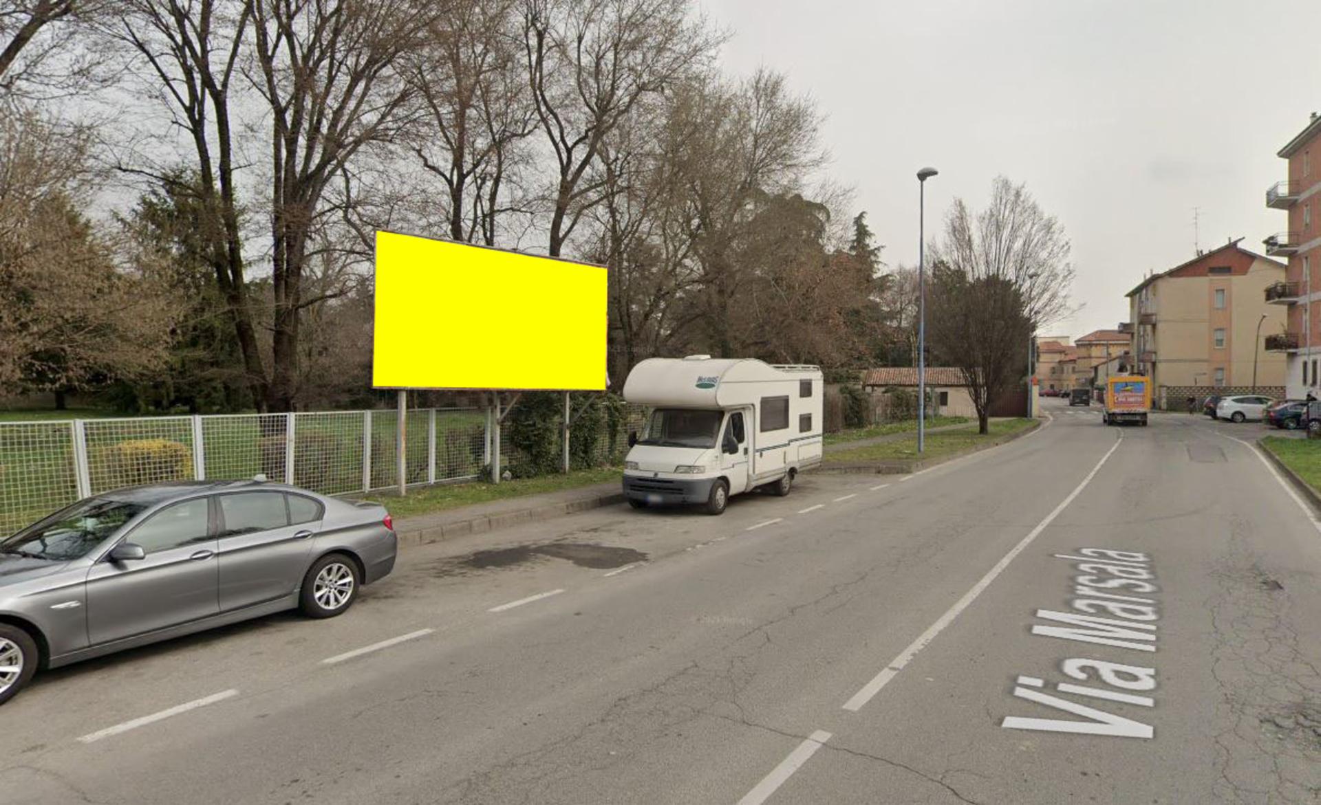 Impianto 6 X 3 a Brugherio, in zona Centro Commerciale Kennedy