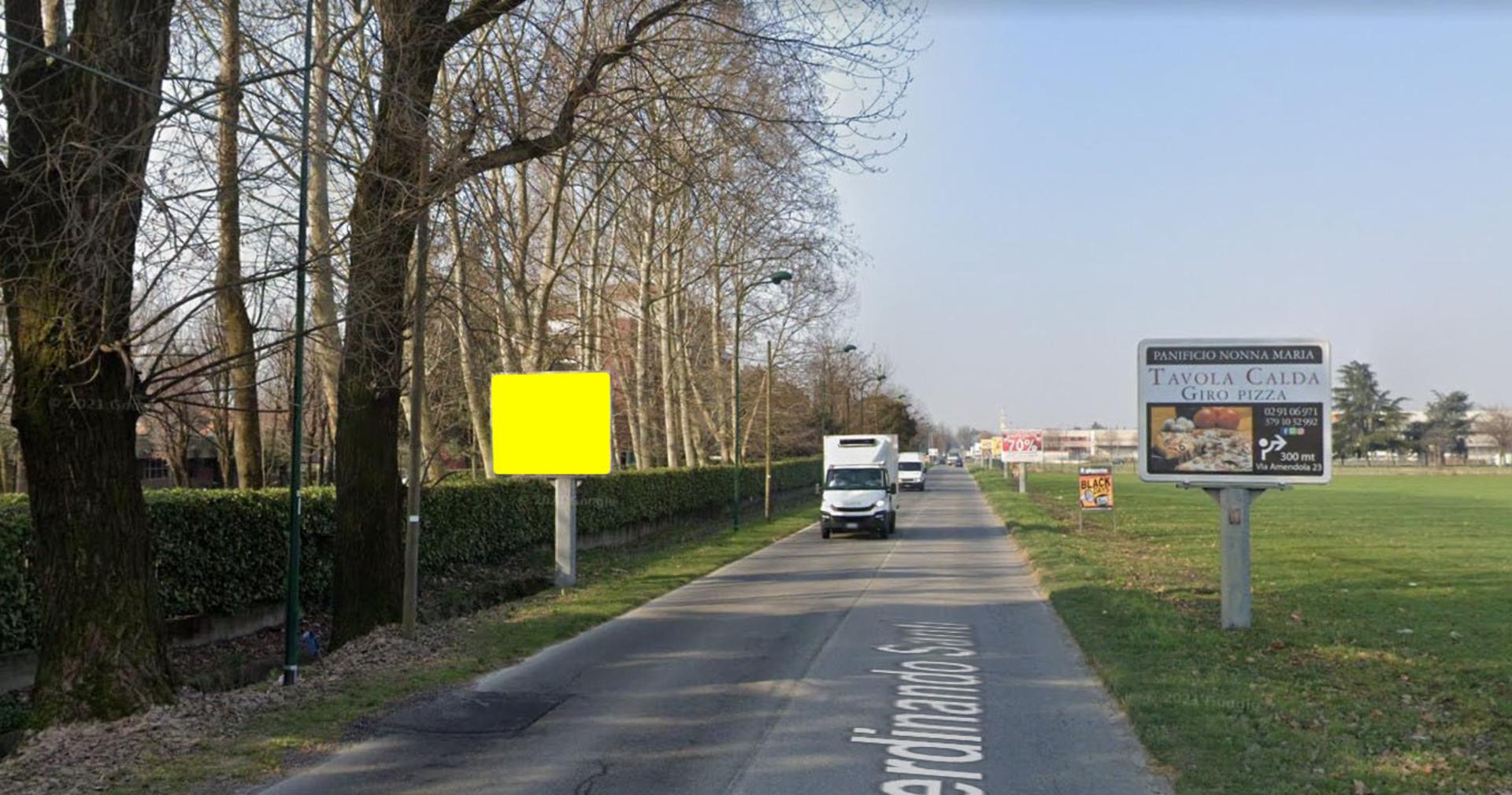 Impianto CARTELLONISTICA a Paderno Dugnano, in zona Elvira