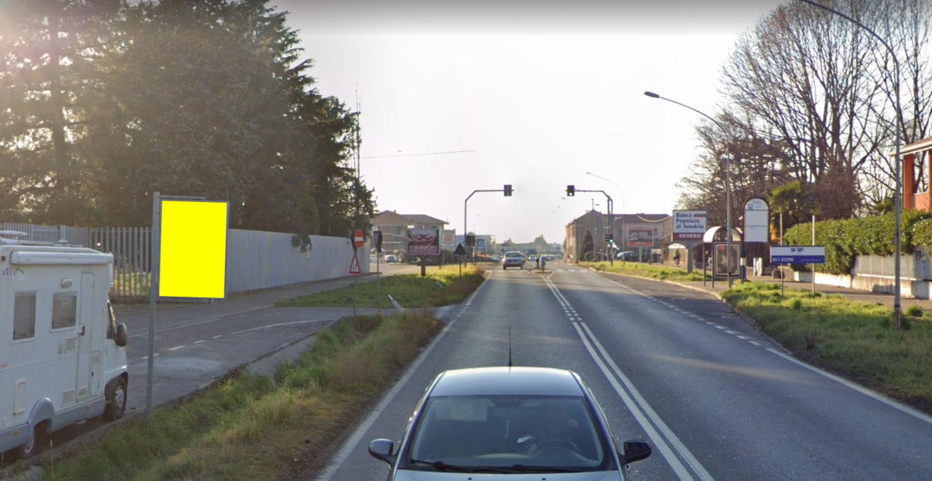 Impianto CARTELLONISTICA a Solaro, in zona La Teglia 3