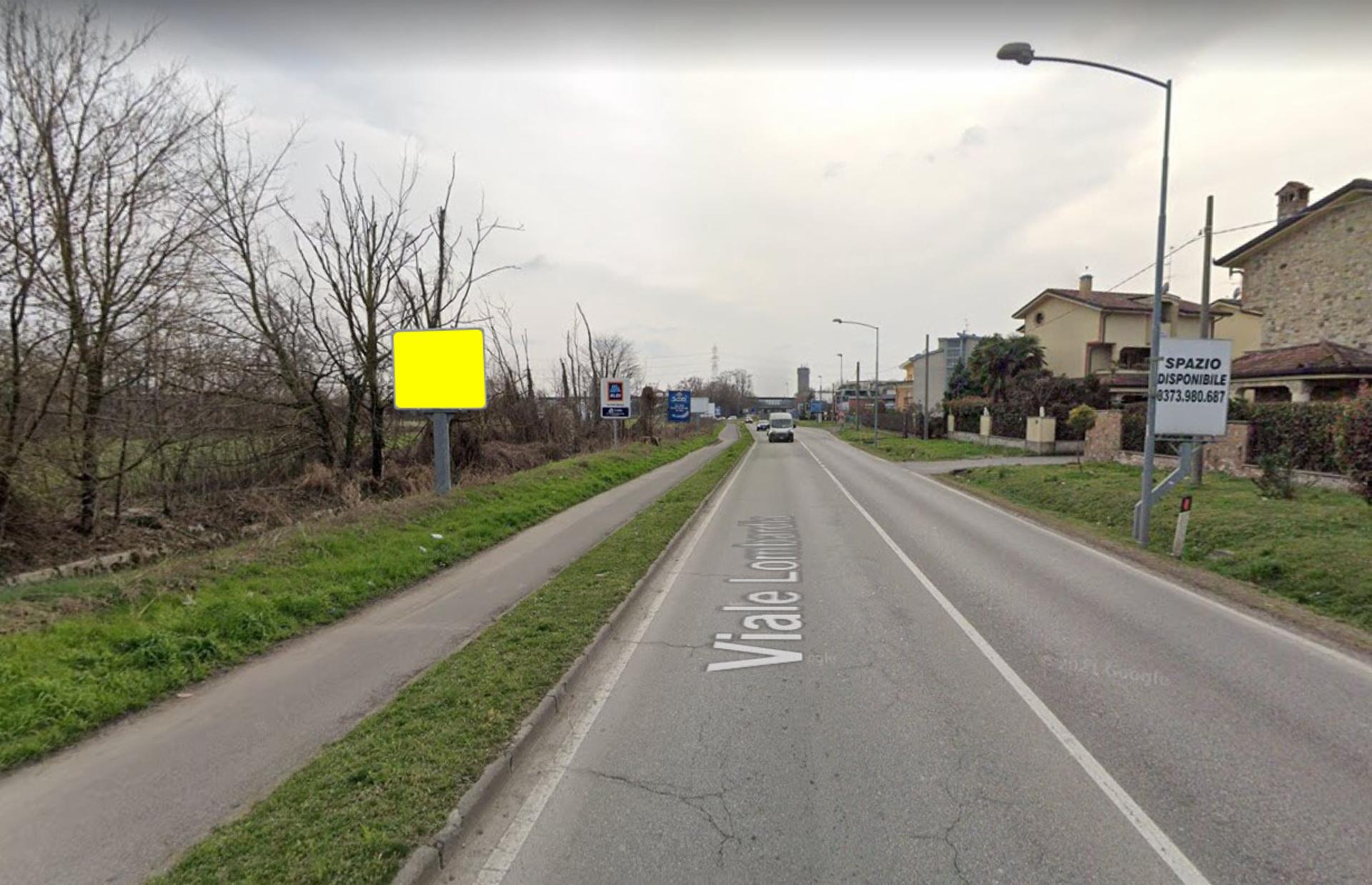 Impianto CARTELLONISTICA a Brugherio, in zona Lampadari 