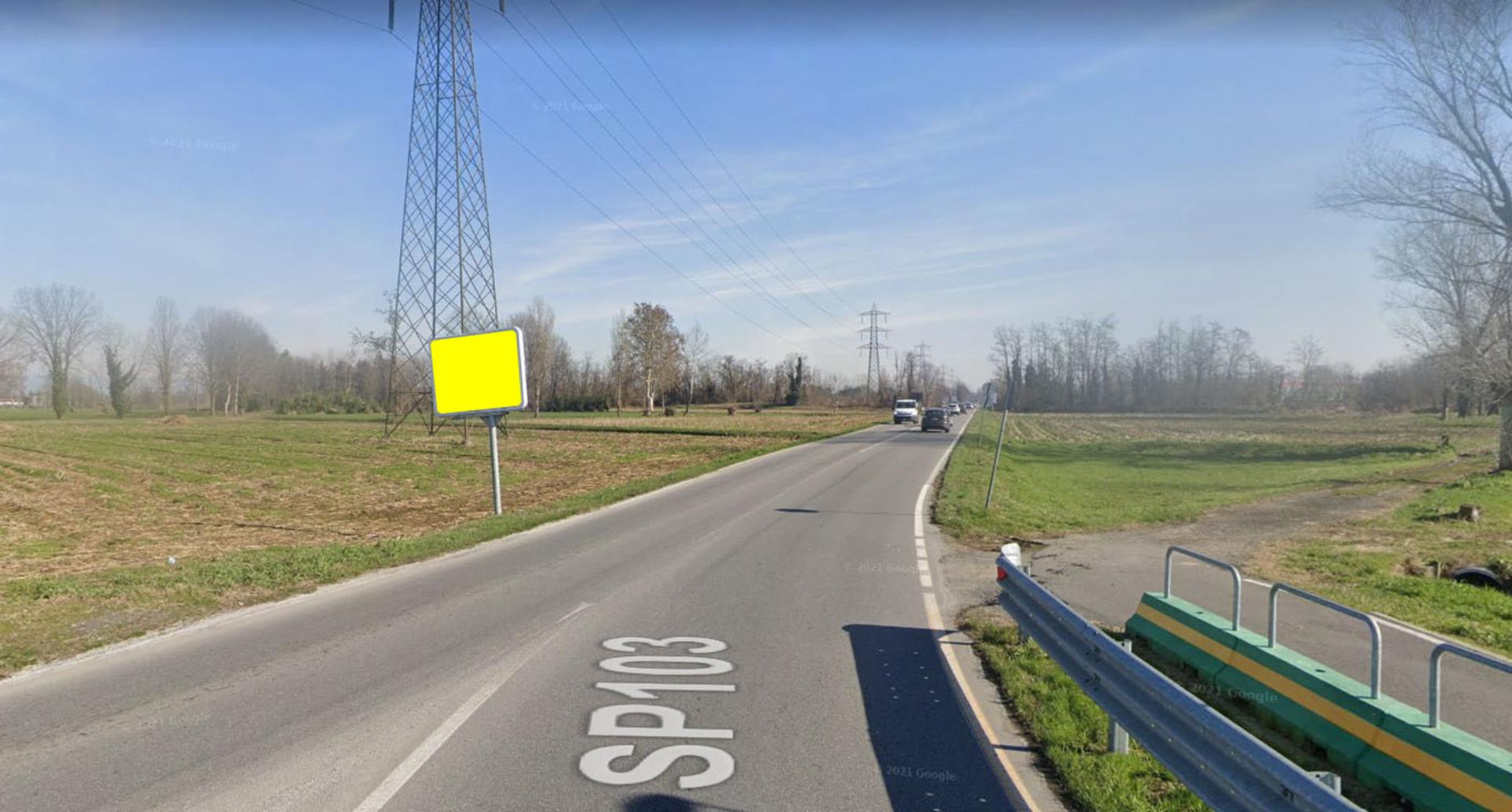 Impianto CARTELLONISTICA a Pozzuolo Martesana, in zona Chiesa Parrocchiale di Santa Maria Nascente