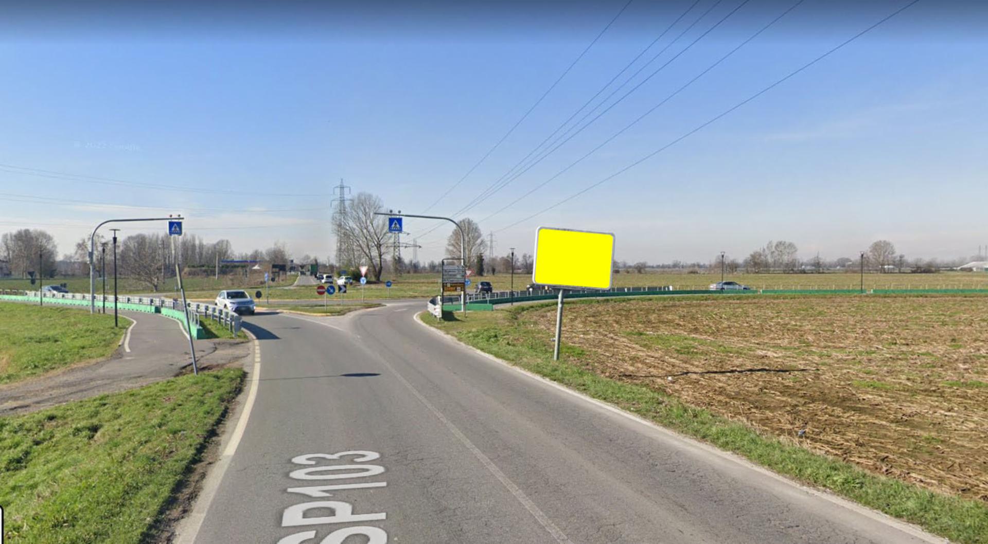 Impianto cartellonistica a Pozzuolo Martesana