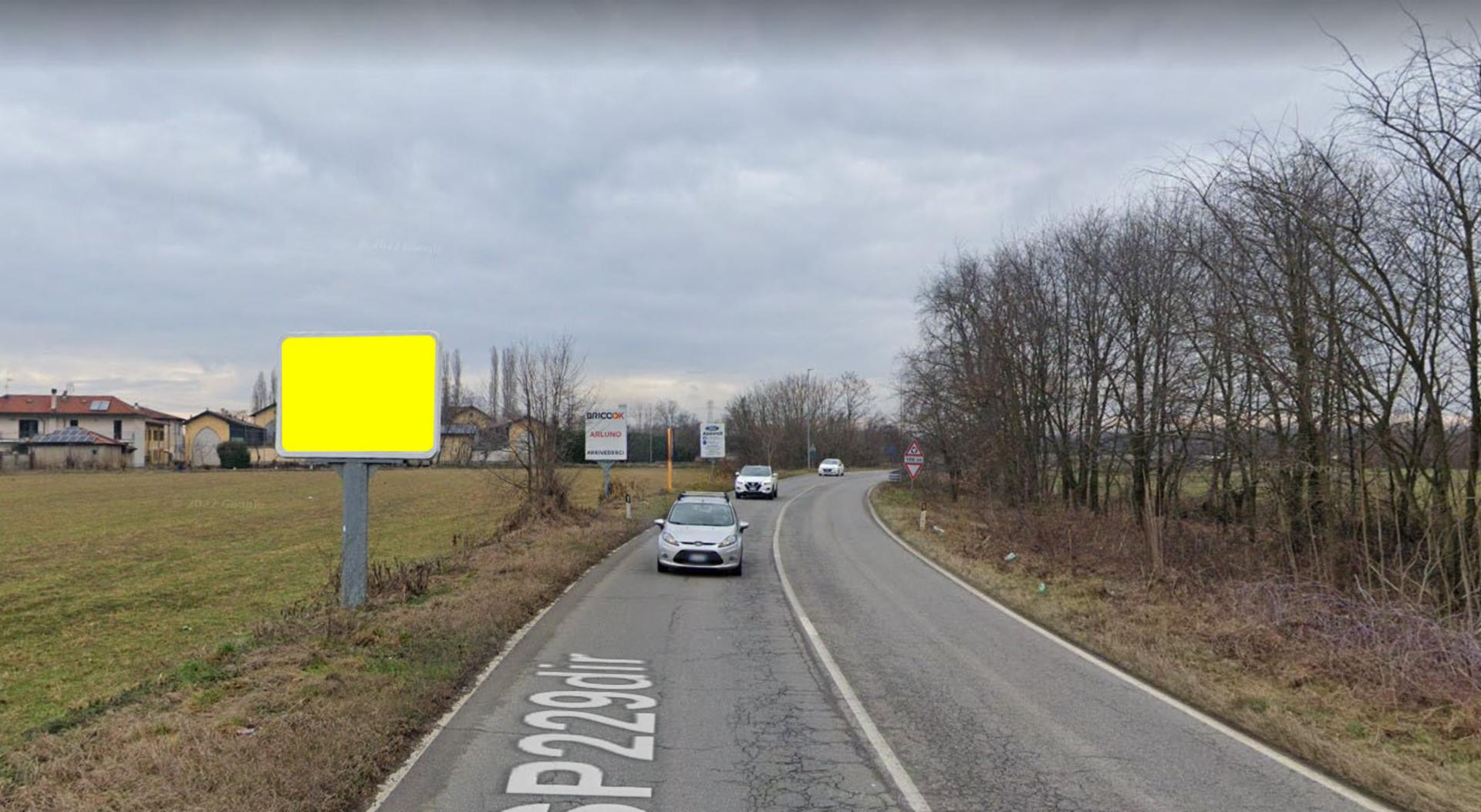 Impianto CARTELLONISTICA a Arluno, in zona Chiesa dei Santi Gervaso e Protaso