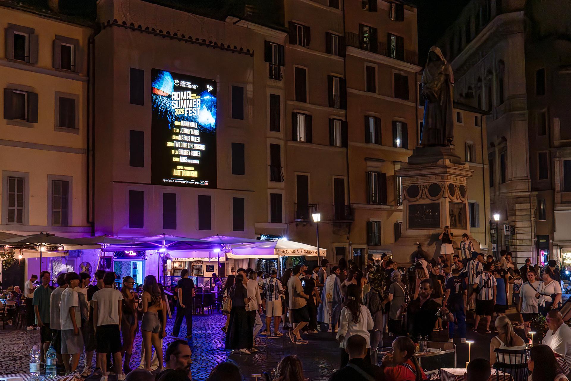 Impianto a PIAZZA CAMPO DE' FIORI - alt. civ. 41  Roma