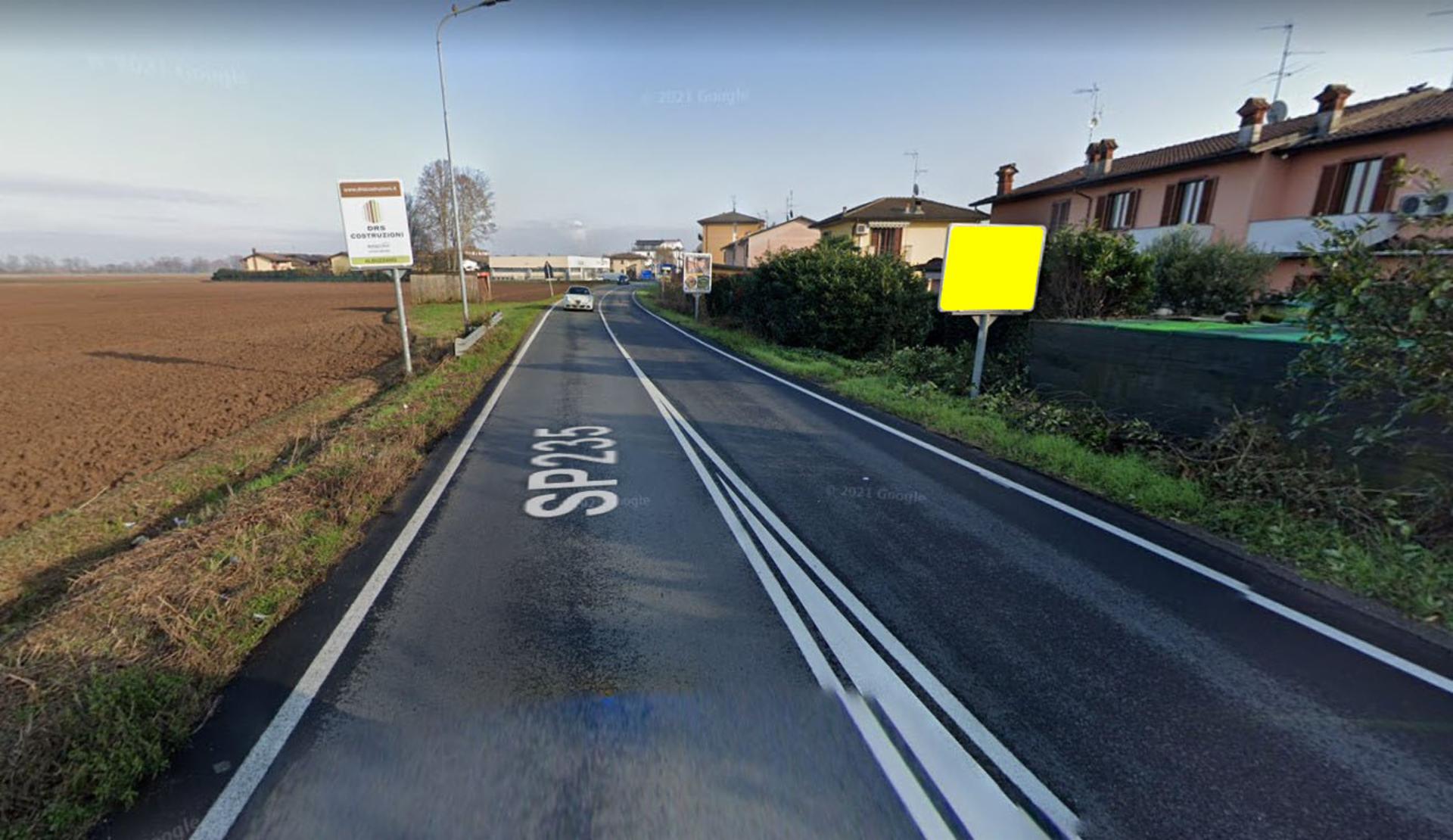 Impianto CARTELLONISTICA a Albuzzano, in zona Bar Pit Stop