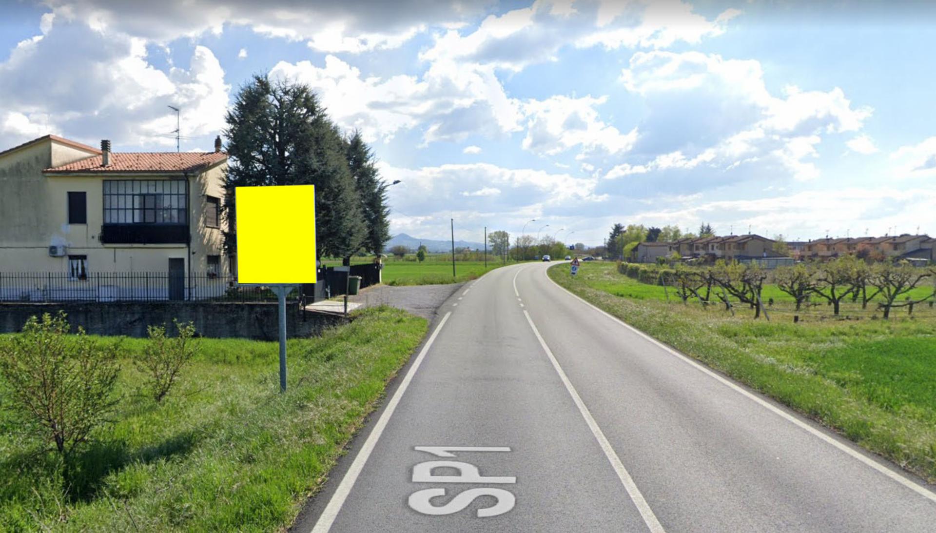 Impianto CARTELLONISTICA a Lungavilla, in zona Scuola dell'Infanzia 