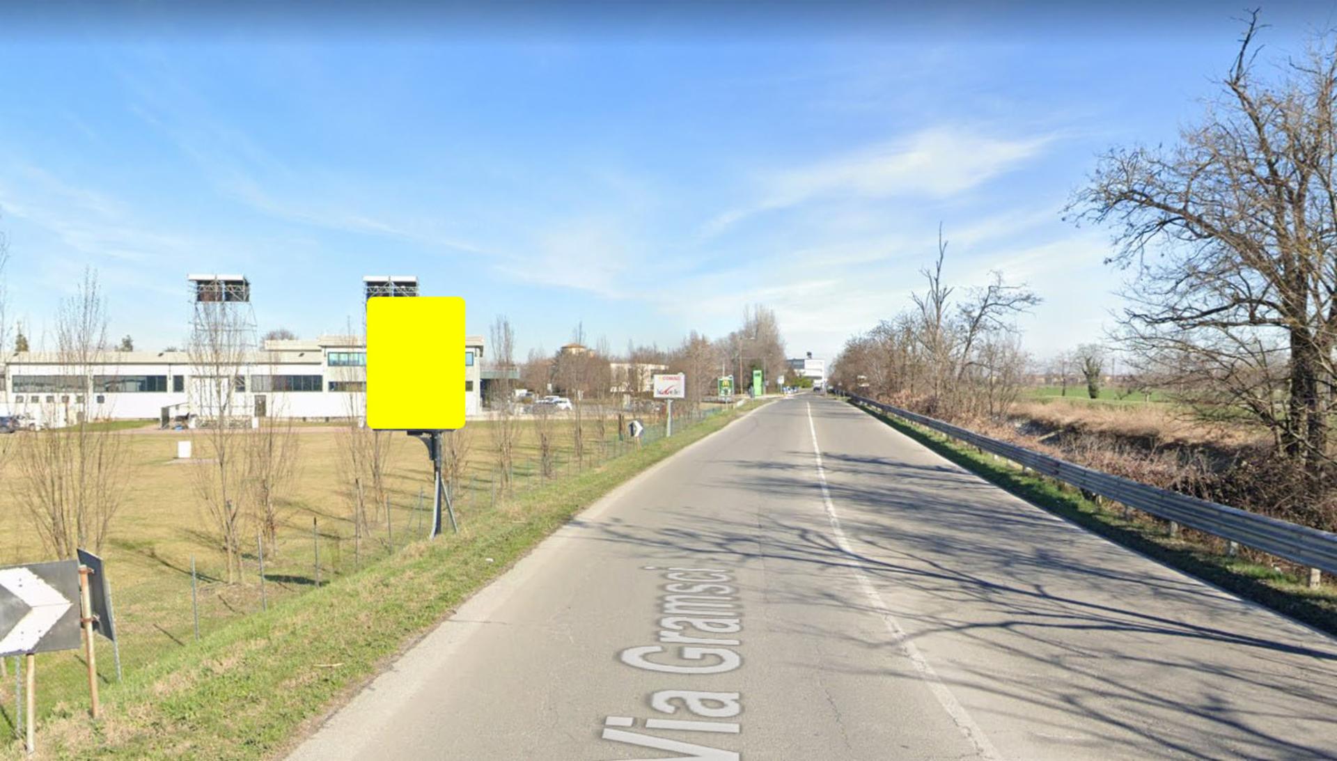 Impianto CARTELLONISTICA a Reggio nell'Emilia, in zona Reggio Mediopadana