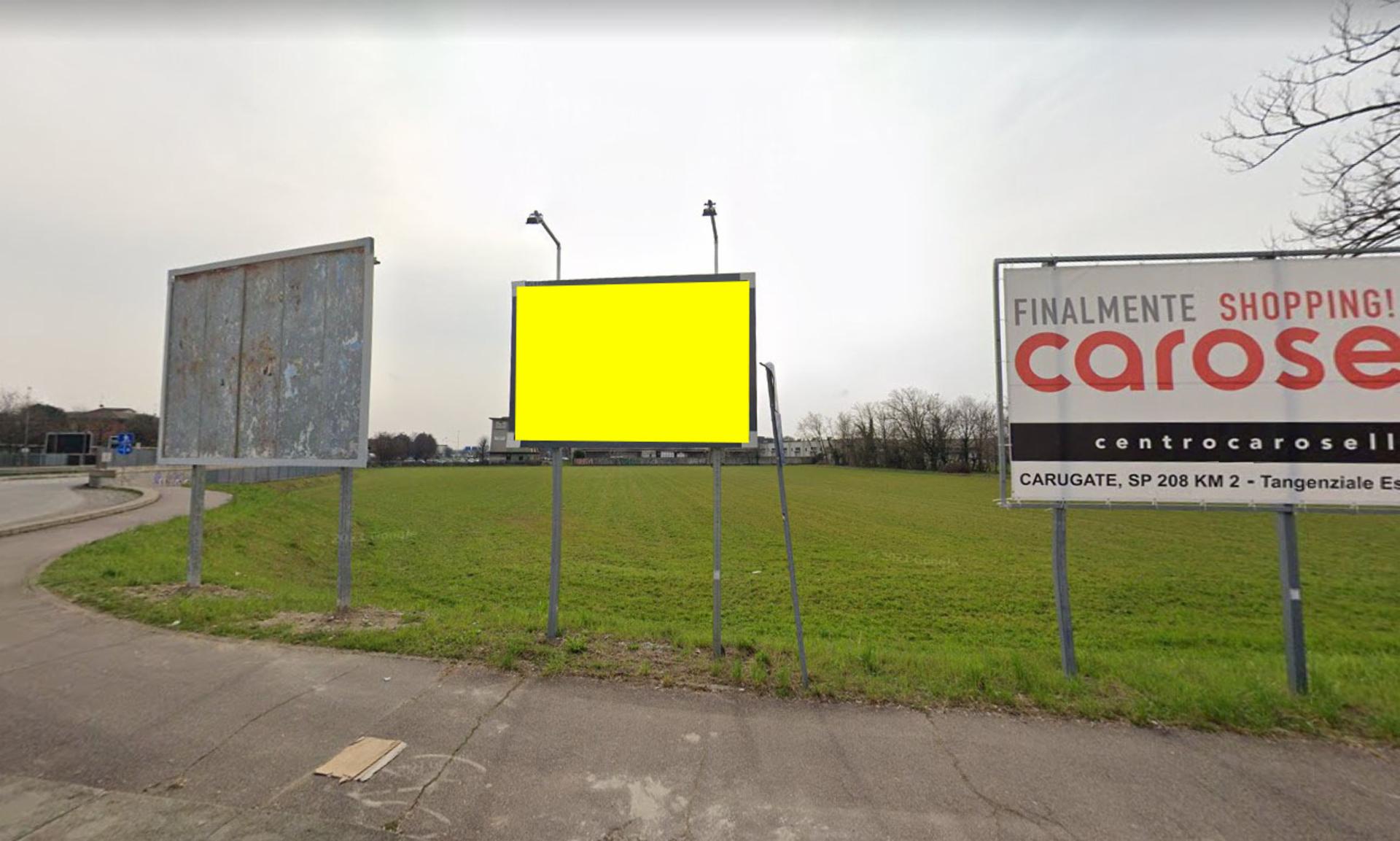 Impianto CARTELLONISTICA a Carugate, in zona IKEA