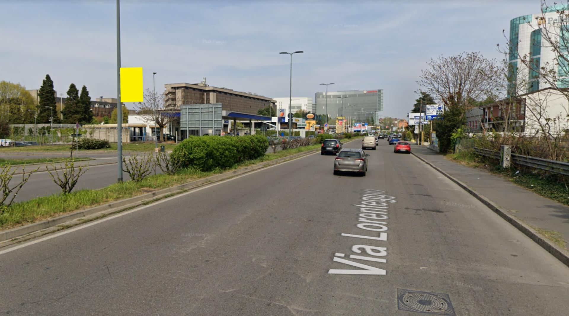 Impianto TARGA PALO a Milano, in zona Mangiari Di Strada