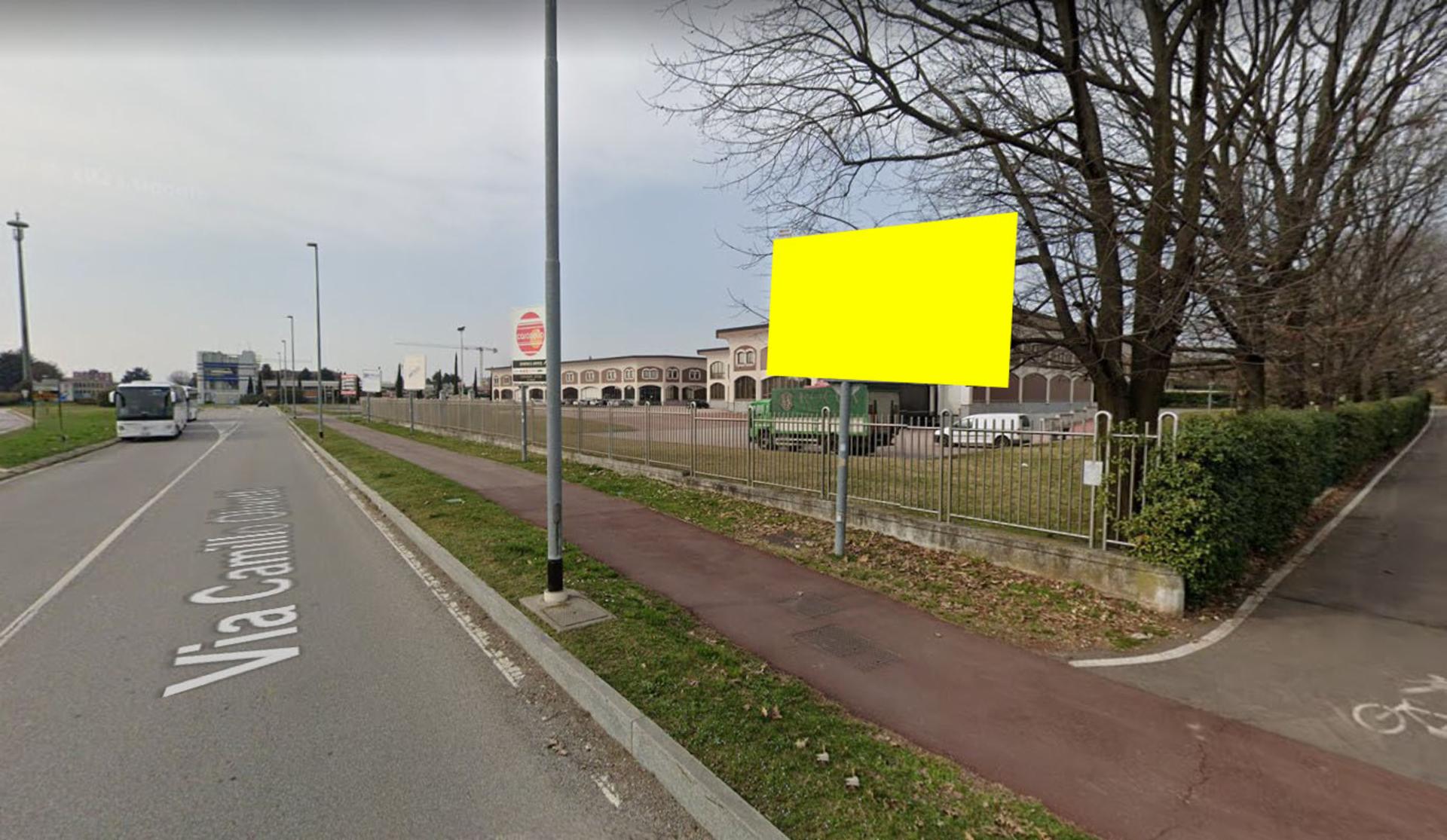 Impianto CARTELLONISTICA a Agrate Brianza, in zona Burger King
