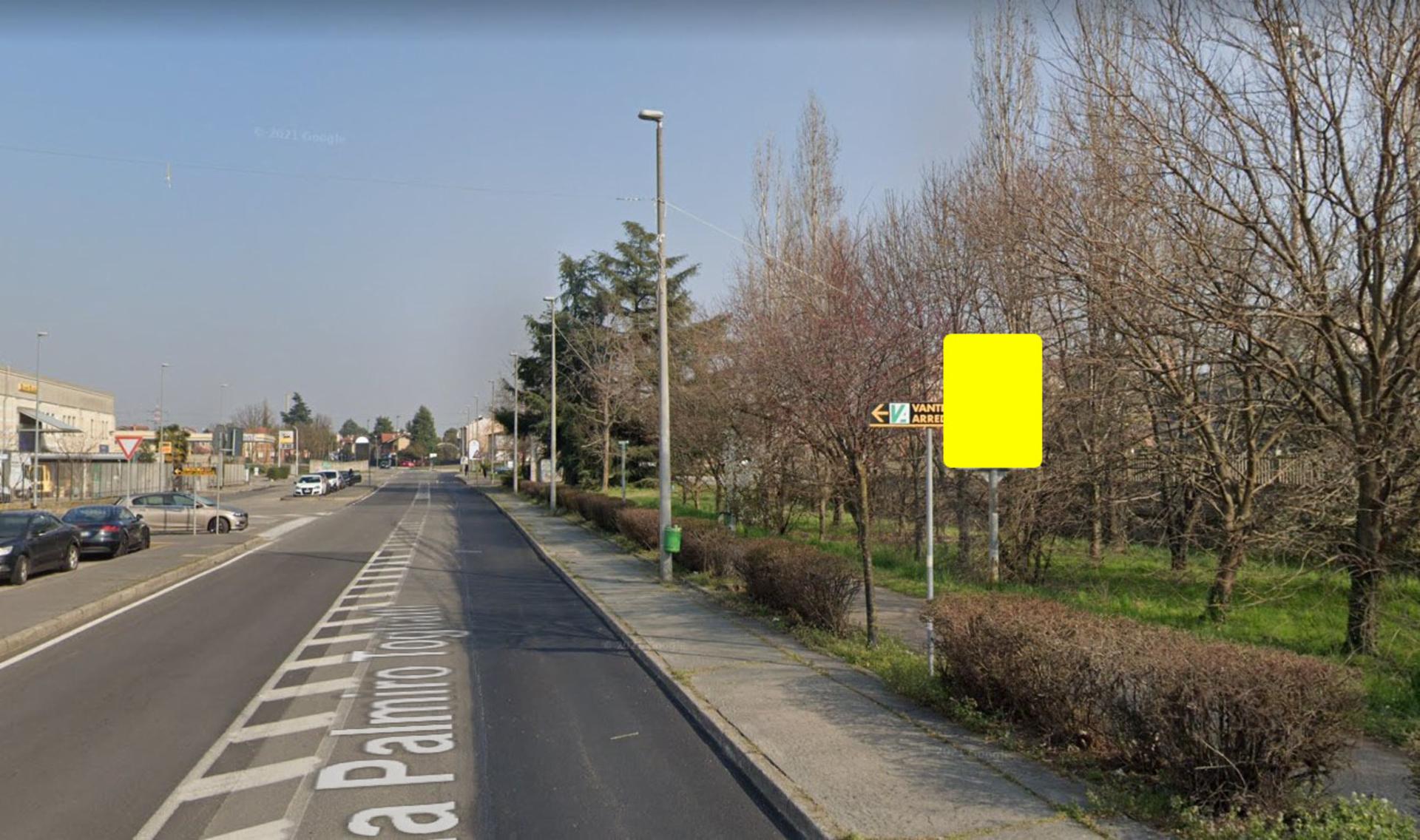 Impianto CARTELLONISTICA a Paderno Dugnano, in zona Eni Shop