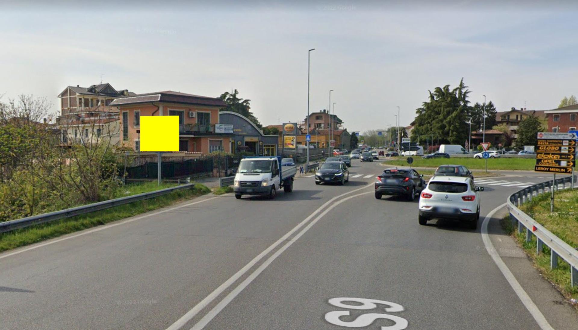 Impianto CARTELLONISTICA a Melegnano, in zona Carrefour
