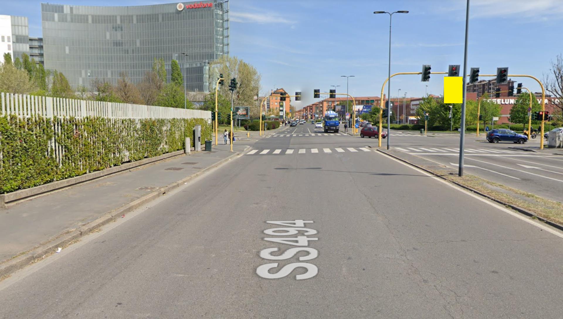 Impianto TARGA PALO a Milano, in zona Mac Donald