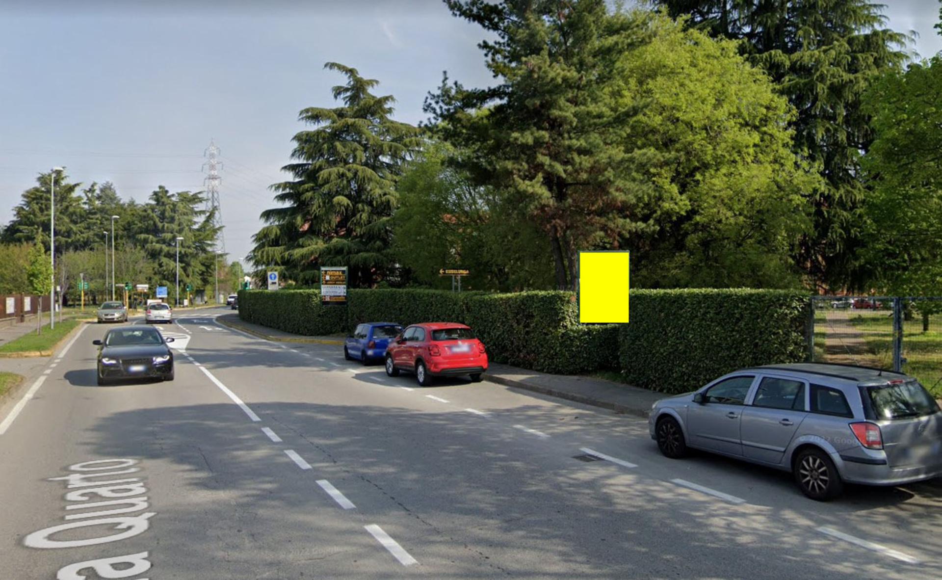 Impianto CARTELLONISTICA a Brugherio, in zona Conad