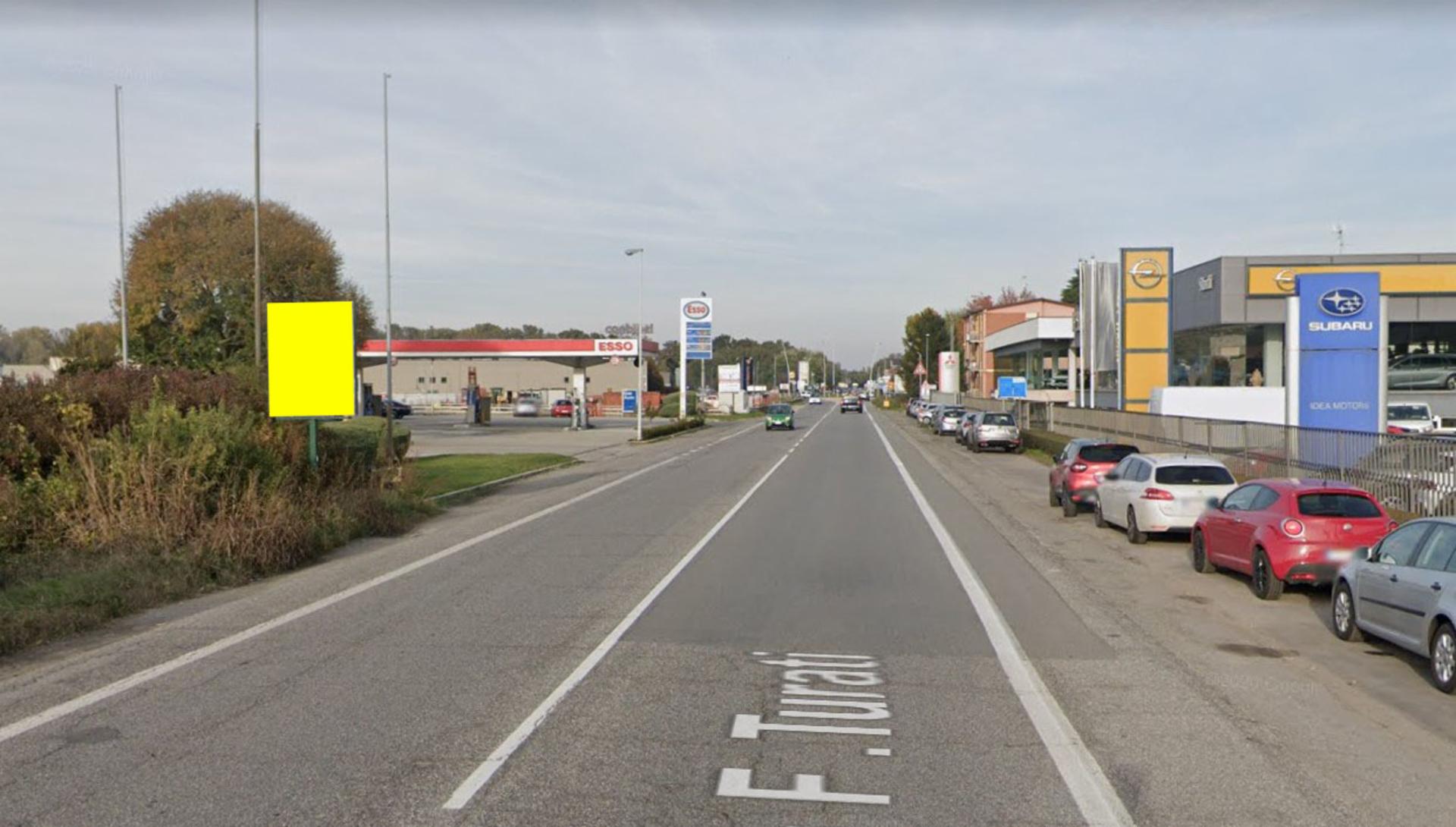 Impianto CARTELLONISTICA a San Martino Siccomario, in zona La Piazzetta