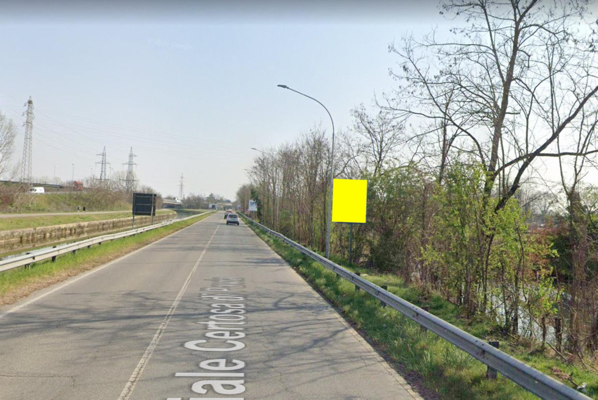 Impianto CARTELLONISTICA a Pavia, in zona Stadio Pietro Fortunati