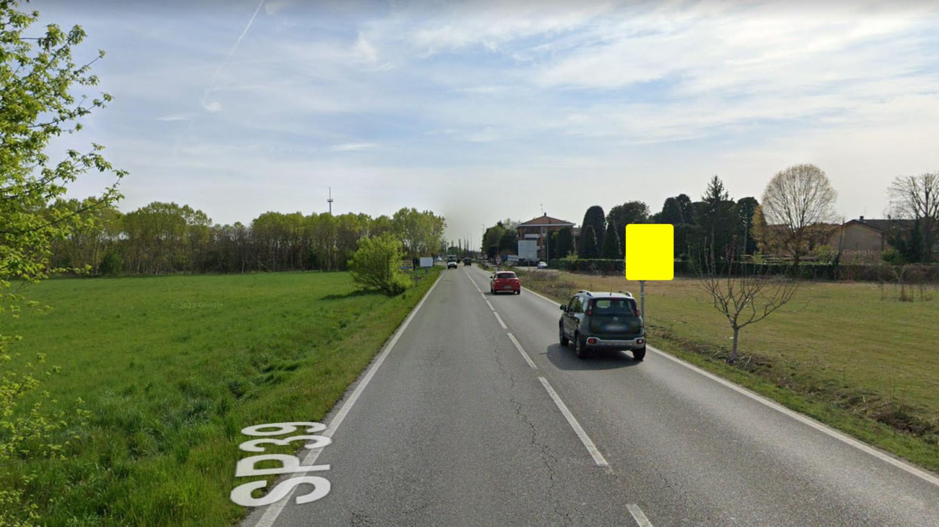 Impianto CARTELLONISTICA a Vizzolo Predabissi, in zona Trattoria Calvenzanino