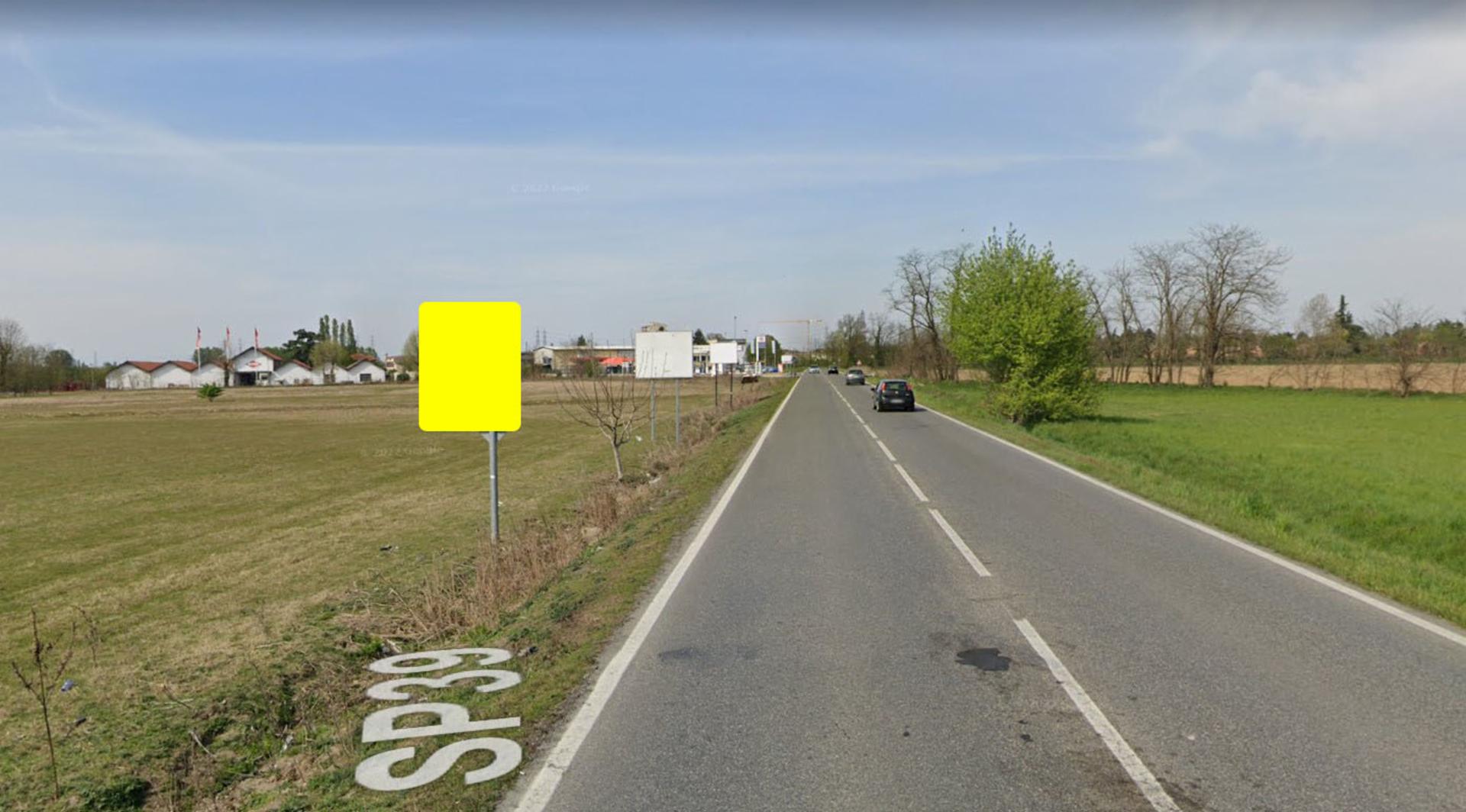 Impianto CARTELLONISTICA a Vizzolo Predabissi, in zona Trattoria Calvenzanino