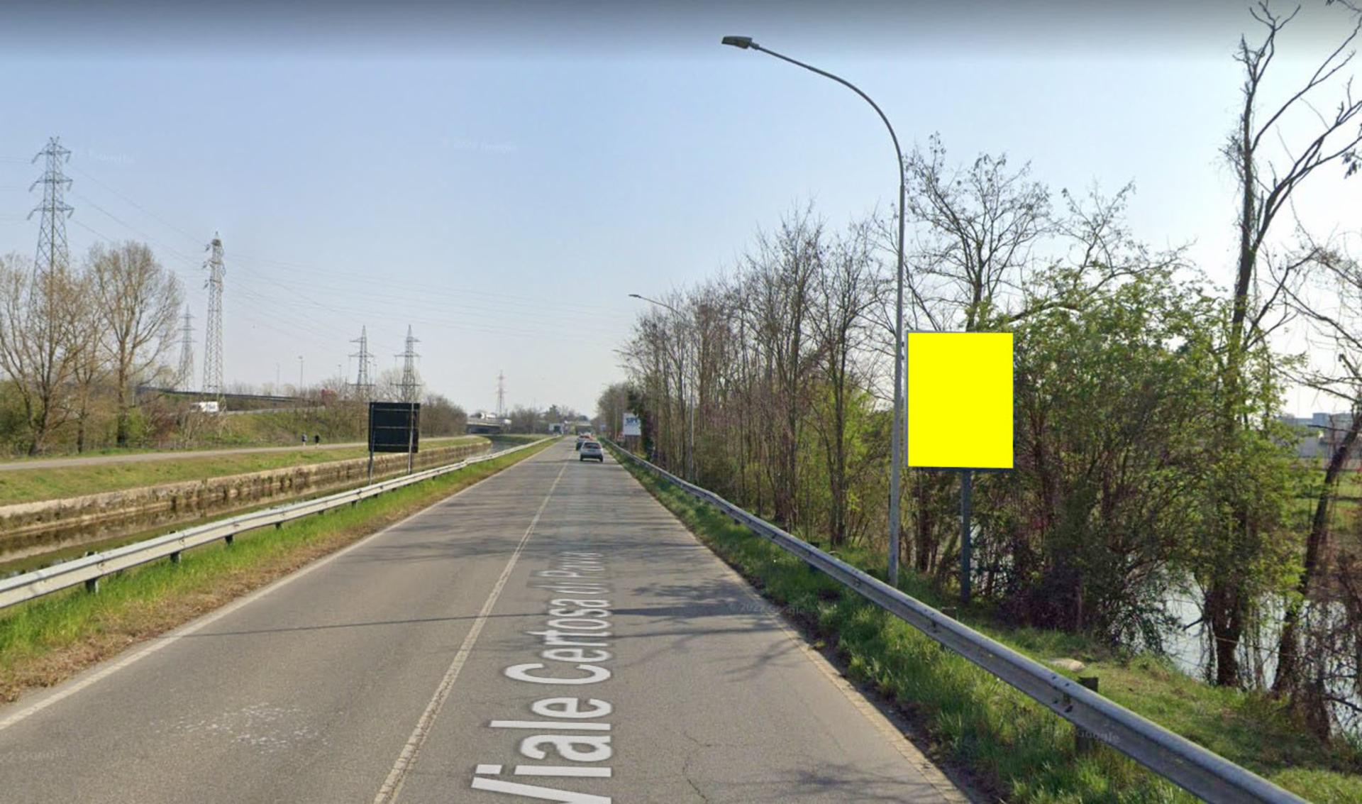 Impianto CARTELLONISTICA a Pavia, in zona Stadio Pietro Fortunati
