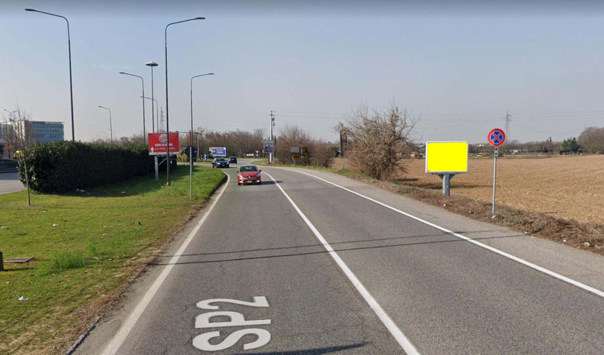 Impianto CARTELLONISTICA a Vimercate, in zona Il Gigante