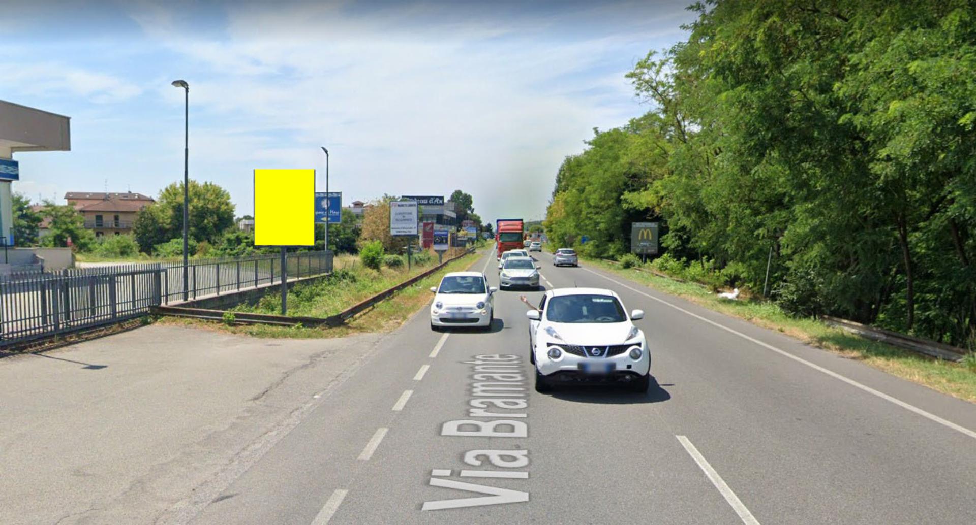 Impianto CARTELLONISTICA a Pavia, in zona Basko