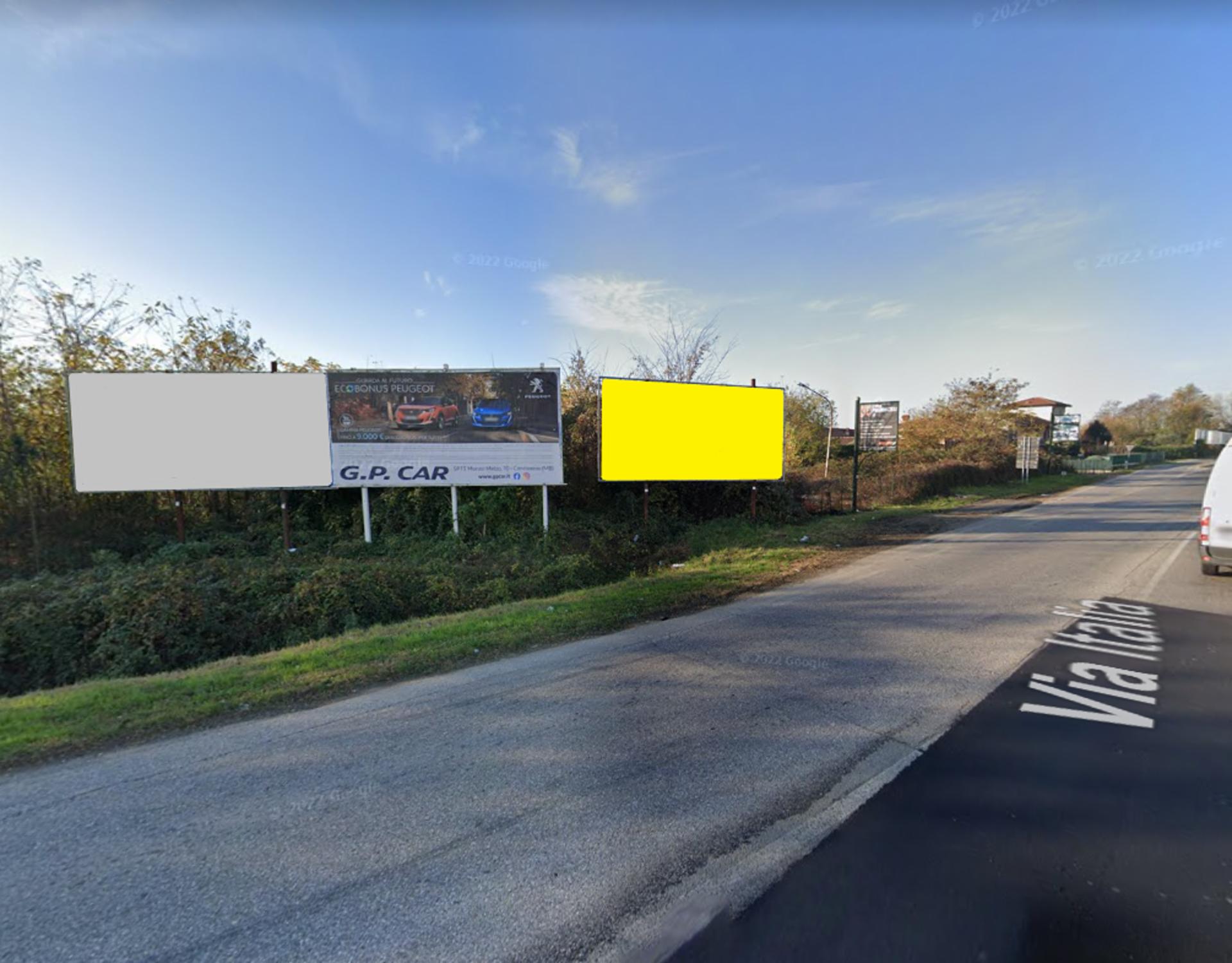 Impianto 6 X 3 a Trezzo sull'Adda, in zona Aldi