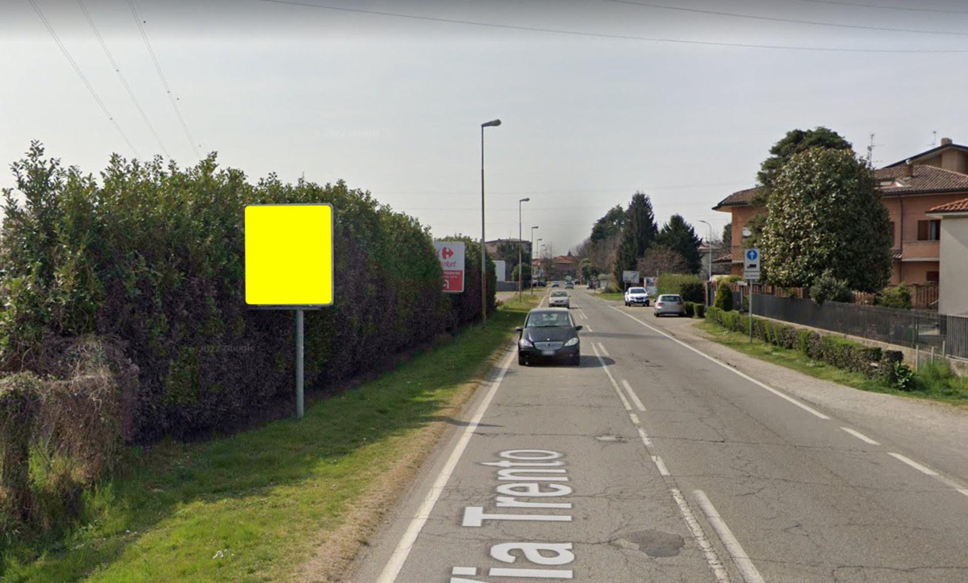 Impianto CARTELLONISTICA a Cesano Maderno, in zona Chanty