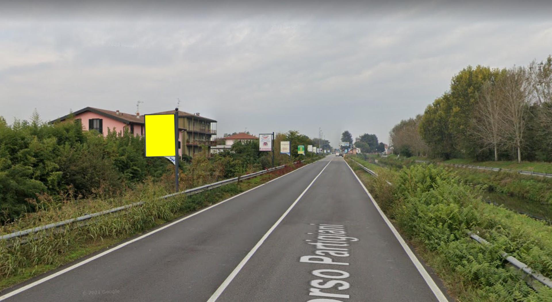 Impianto CARTELLONISTICA a Certosa di Pavia, in zona Area Cani