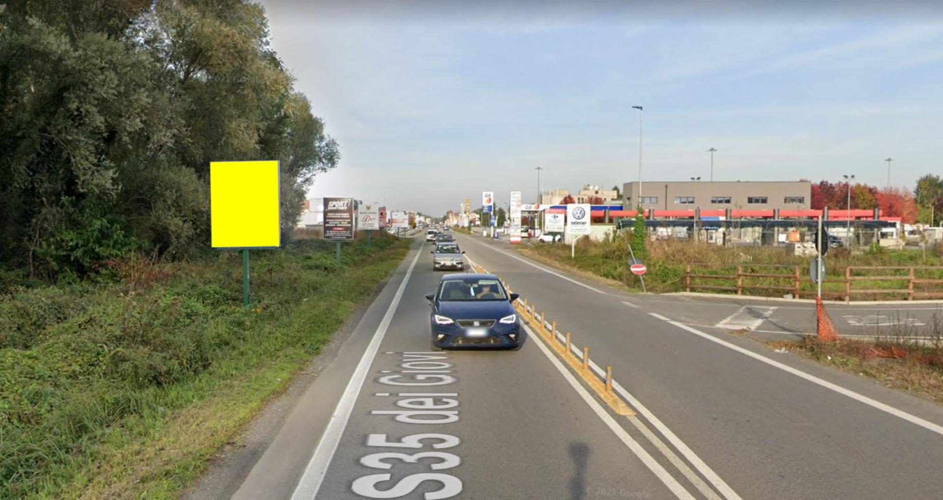 Impianto CARTELLONISTICA a San Martino Siccomario, in zona L’Officina dei Sapori