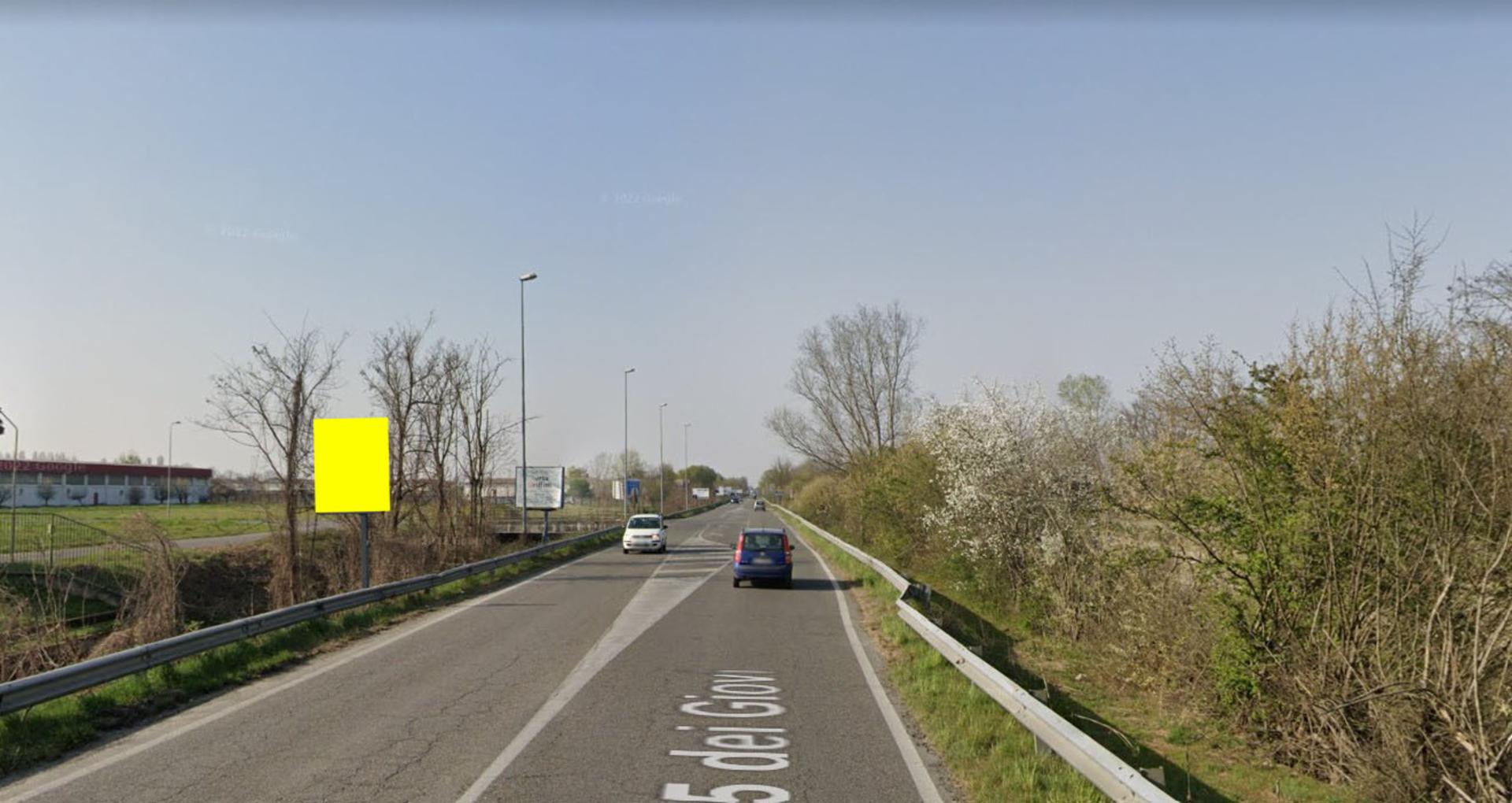 Impianto CARTELLONISTICA a Vellezzo Bellini, in zona Crai