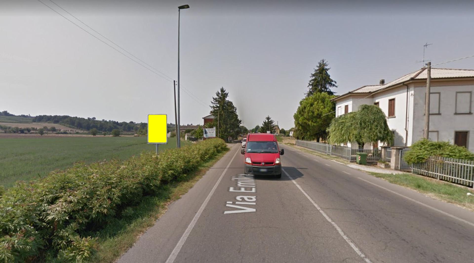 Impianto CARTELLONISTICA a Casteggio, in zona Poste Italiane
