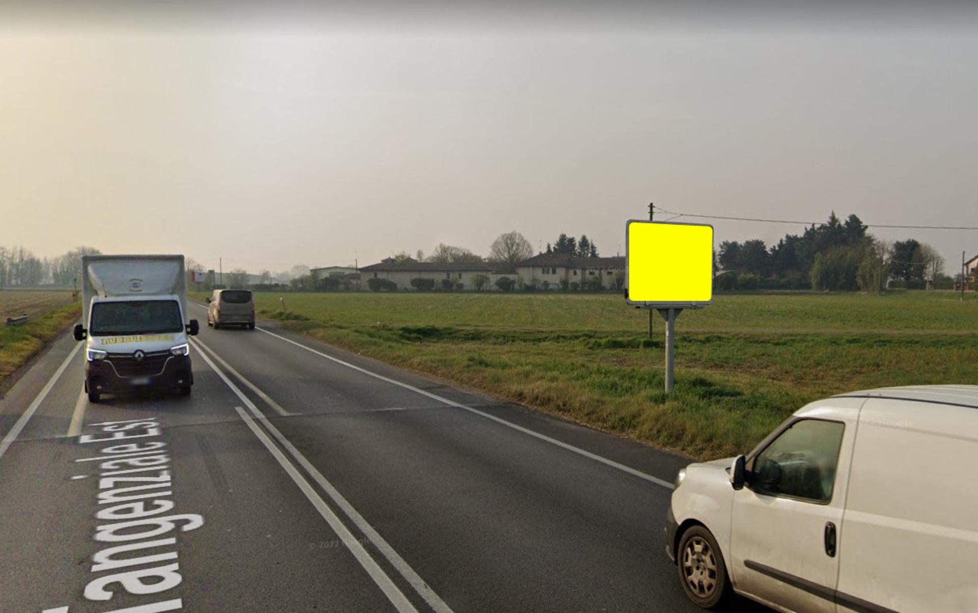 Impianto CARTELLONISTICA a Pavia, in zona Della Paiola (C.na Vignolo)