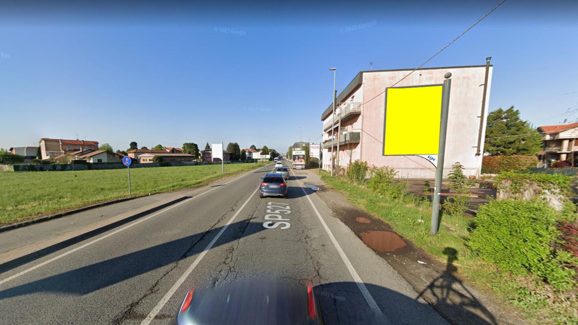 Impianto cartellonistica a Uboldo