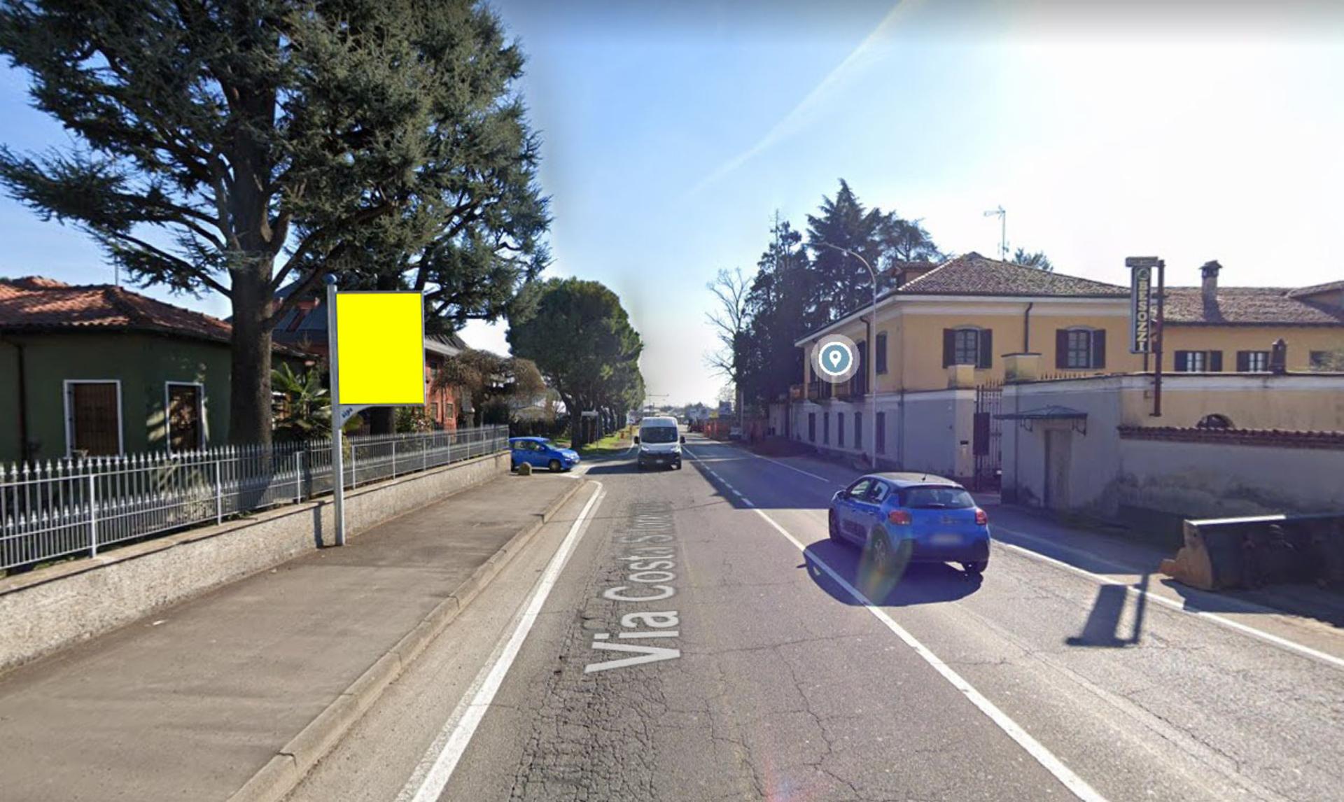Impianto CARTELLONISTICA a Parabiago, in zona Maltobacco