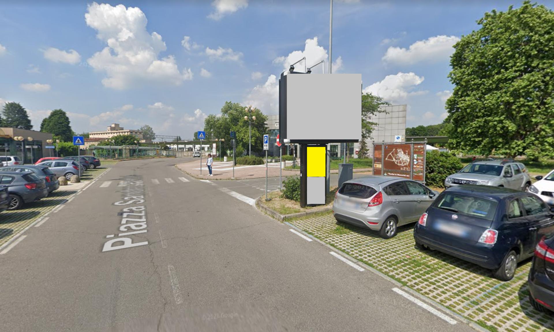 Impianto TABELLA a Caronno Pertusella, in zona Ristorante Corallo