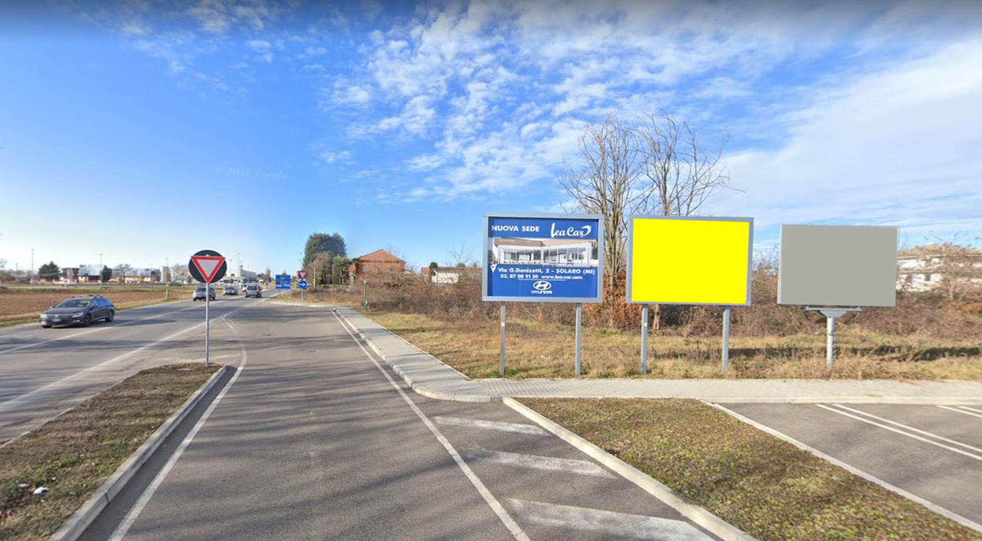 Impianto CARTELLONISTICA a Saronno, in zona Spazio polisportivo Felice Dozio