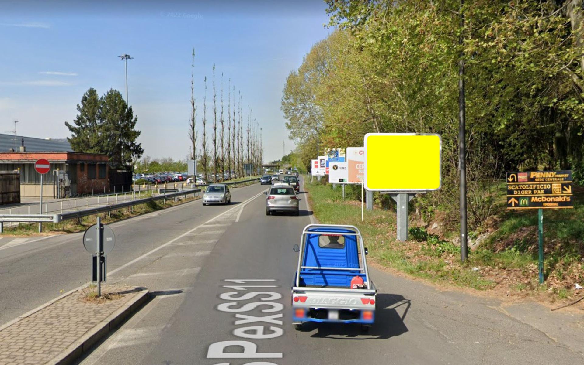 Impianto CARTELLONISTICA a Cernusco sul Naviglio, in zona Bar Atlantic