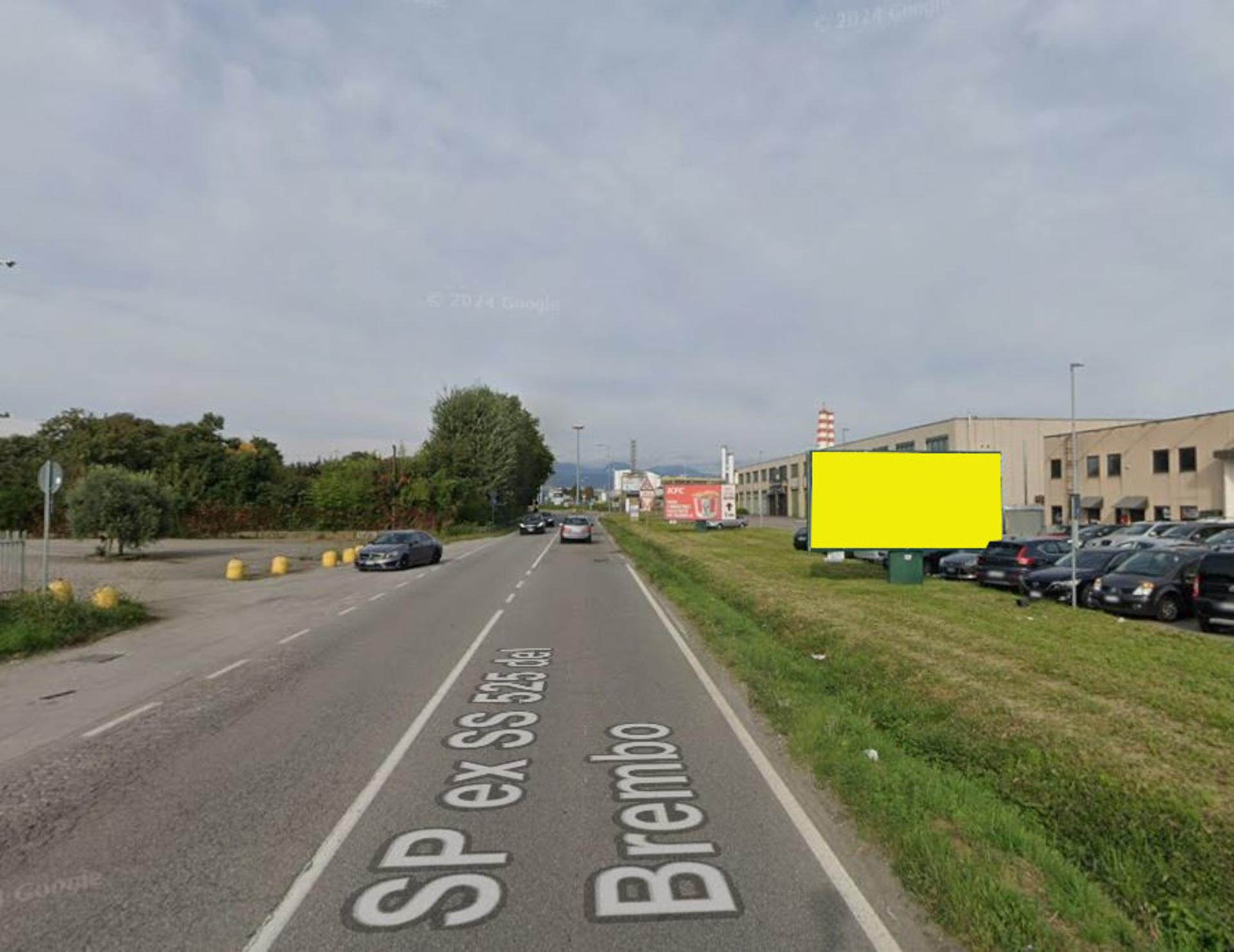 Impianto a SS 525 KM. 7,750 SX - DIR. DALMINE+H31  Osio Sopra