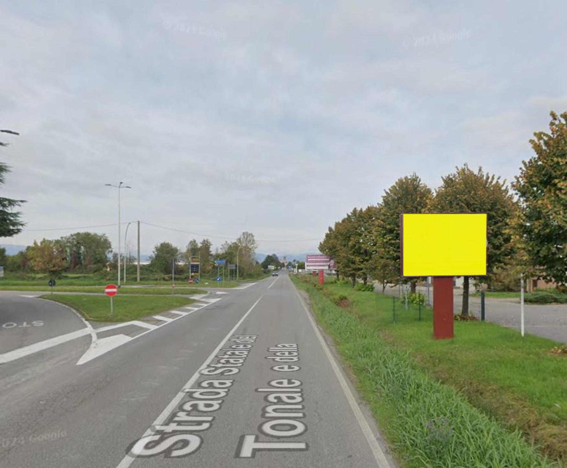 Impianto a VIALE LOMBARDIA VISTA SS 42 KM.8,826 DX - DIR. BG  Verdello