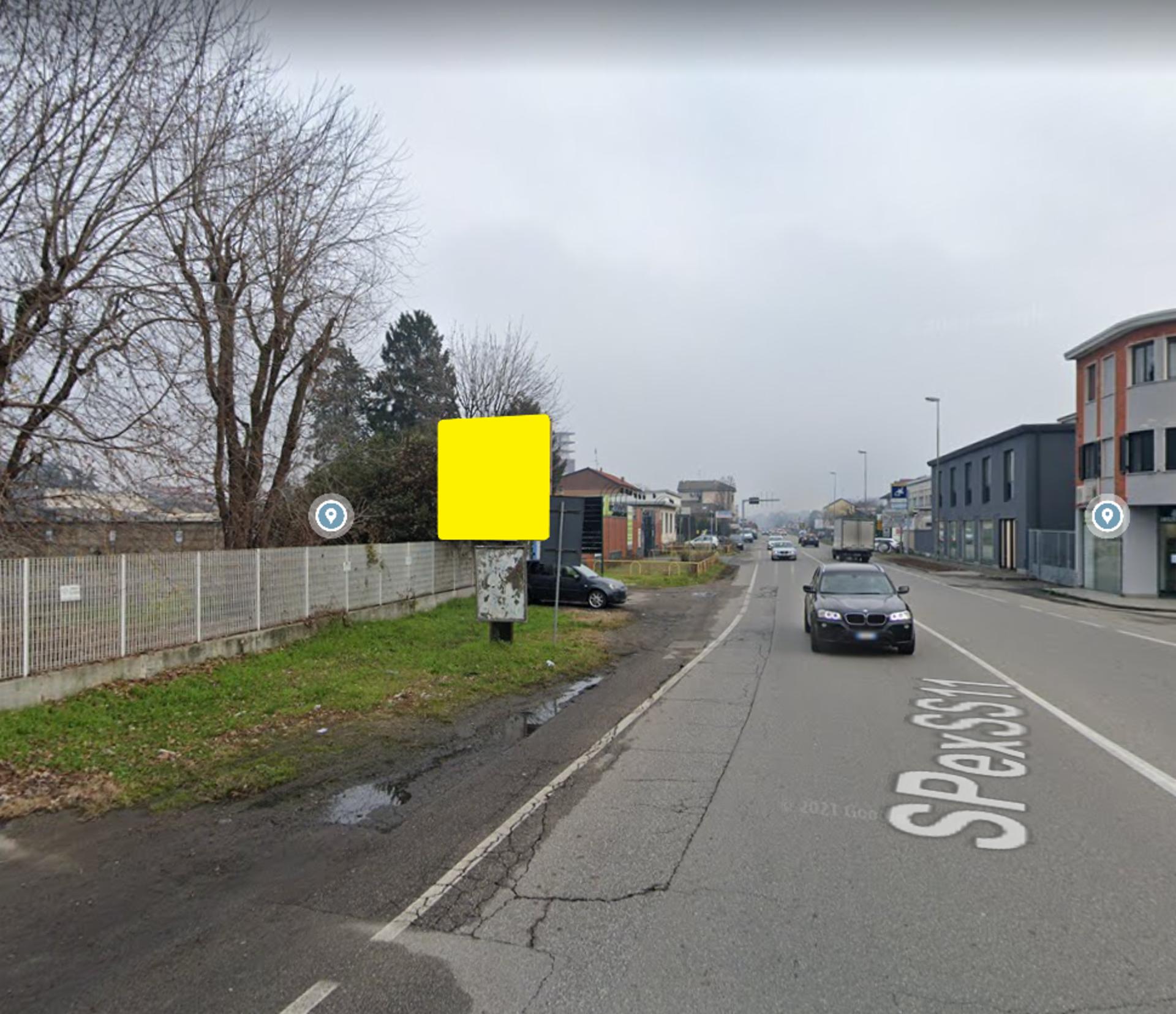 Impianto POSTER a Cernusco sul Naviglio, in zona Bar Giraffa - Mensa