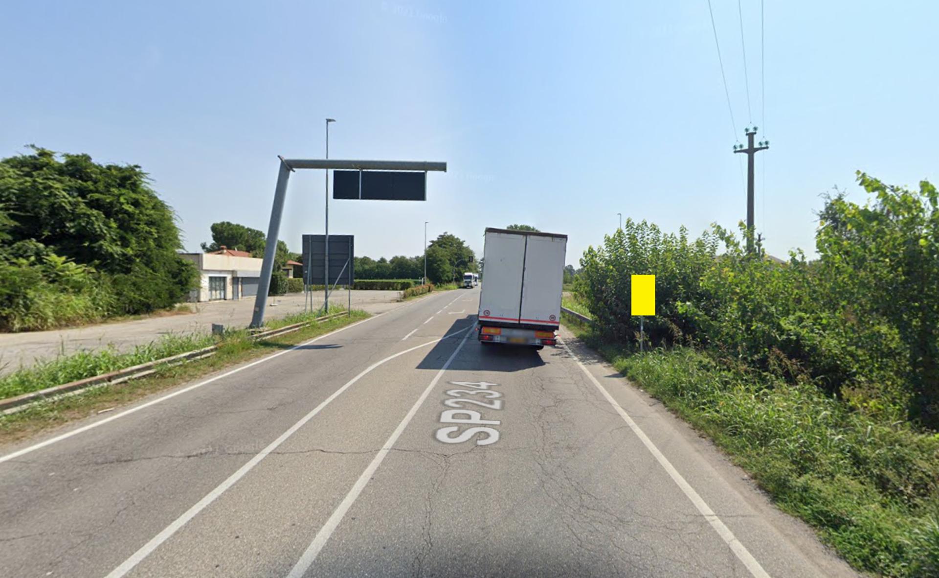 Impianto TABELLA a Pavia, in zona Il Falco 332