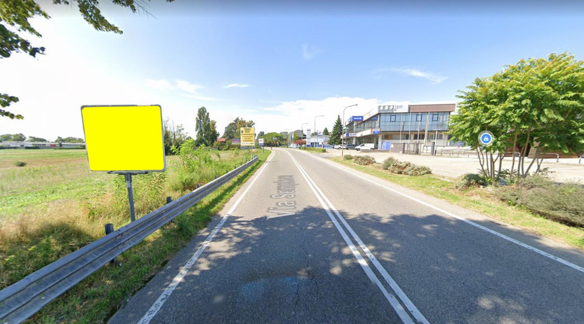 Impianto CARTELLONISTICA a Nerviano, in zona Locanda del Villoresi