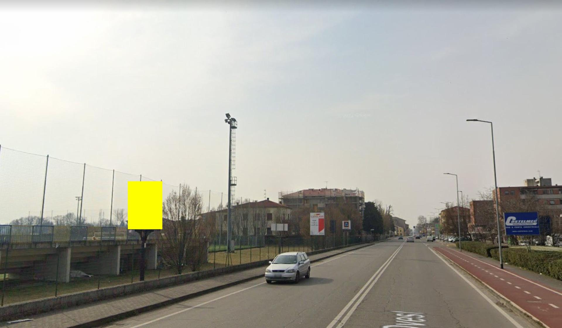 Impianto CARTELLONISTICA a Parma, in zona Parco Giovanni Vignali 
